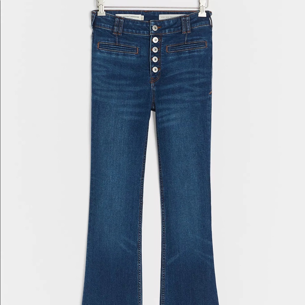 Pilcro High-Rise Flare Jean